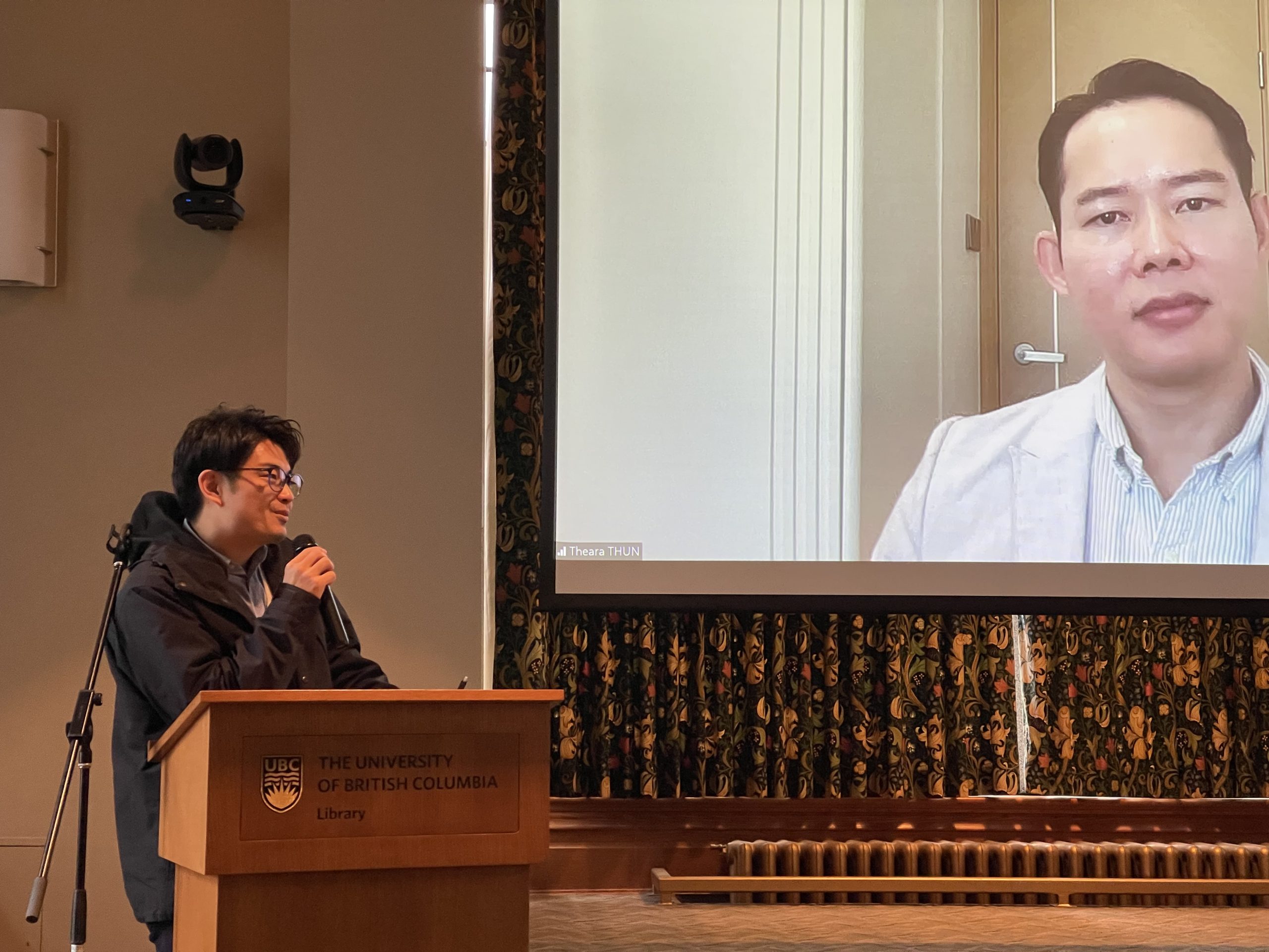 Kisho Tsuchiya (L) and Theara Thun (R) reflect on the new generation of Southeast Asian intellectual historians. (image credits: Quinton Huang)